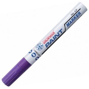 Marker suchościeralny do białych tablic Snowman 1.5mm-3.0mm, Fioletowy